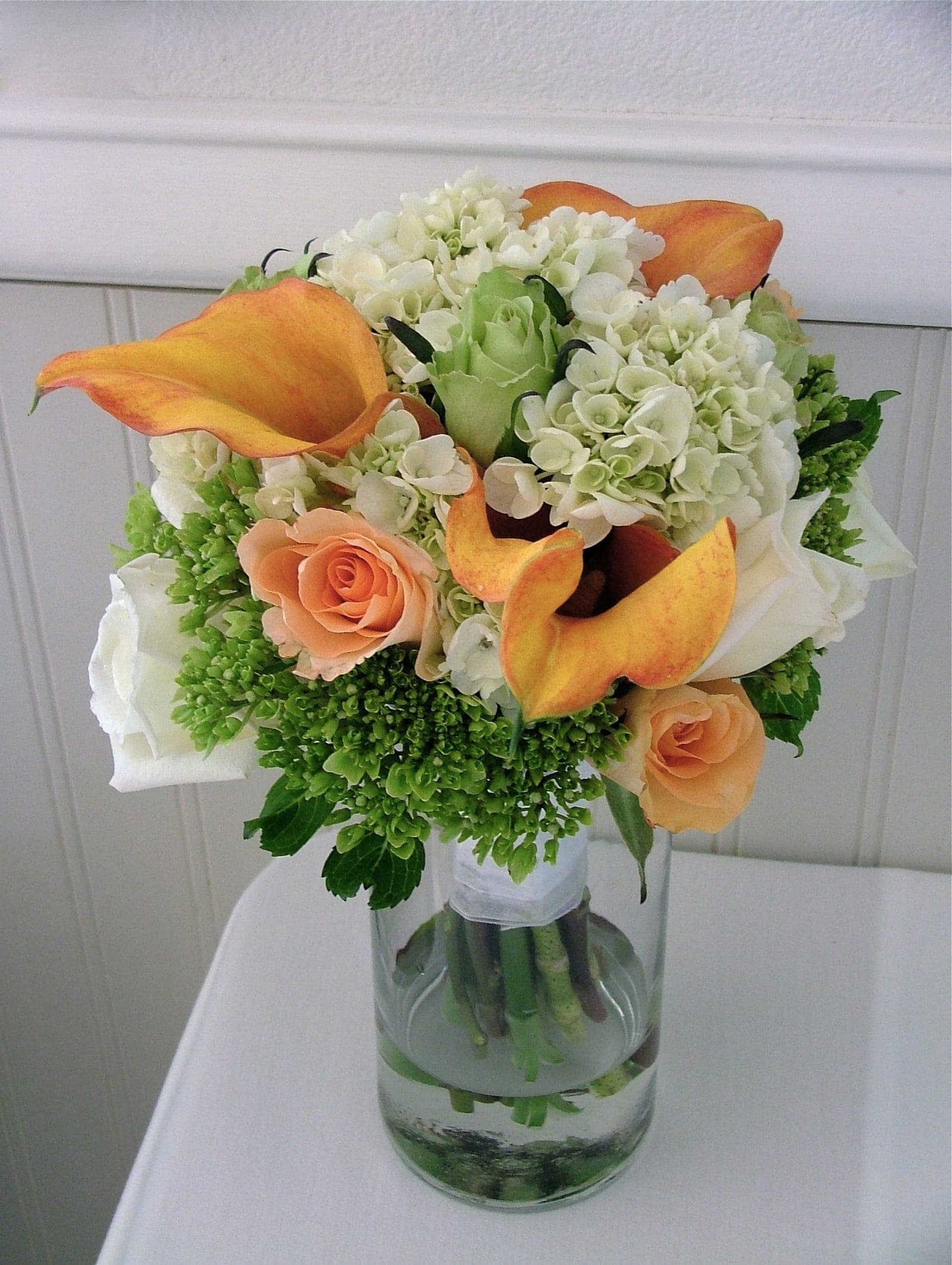 Formal bouquet centerpiece